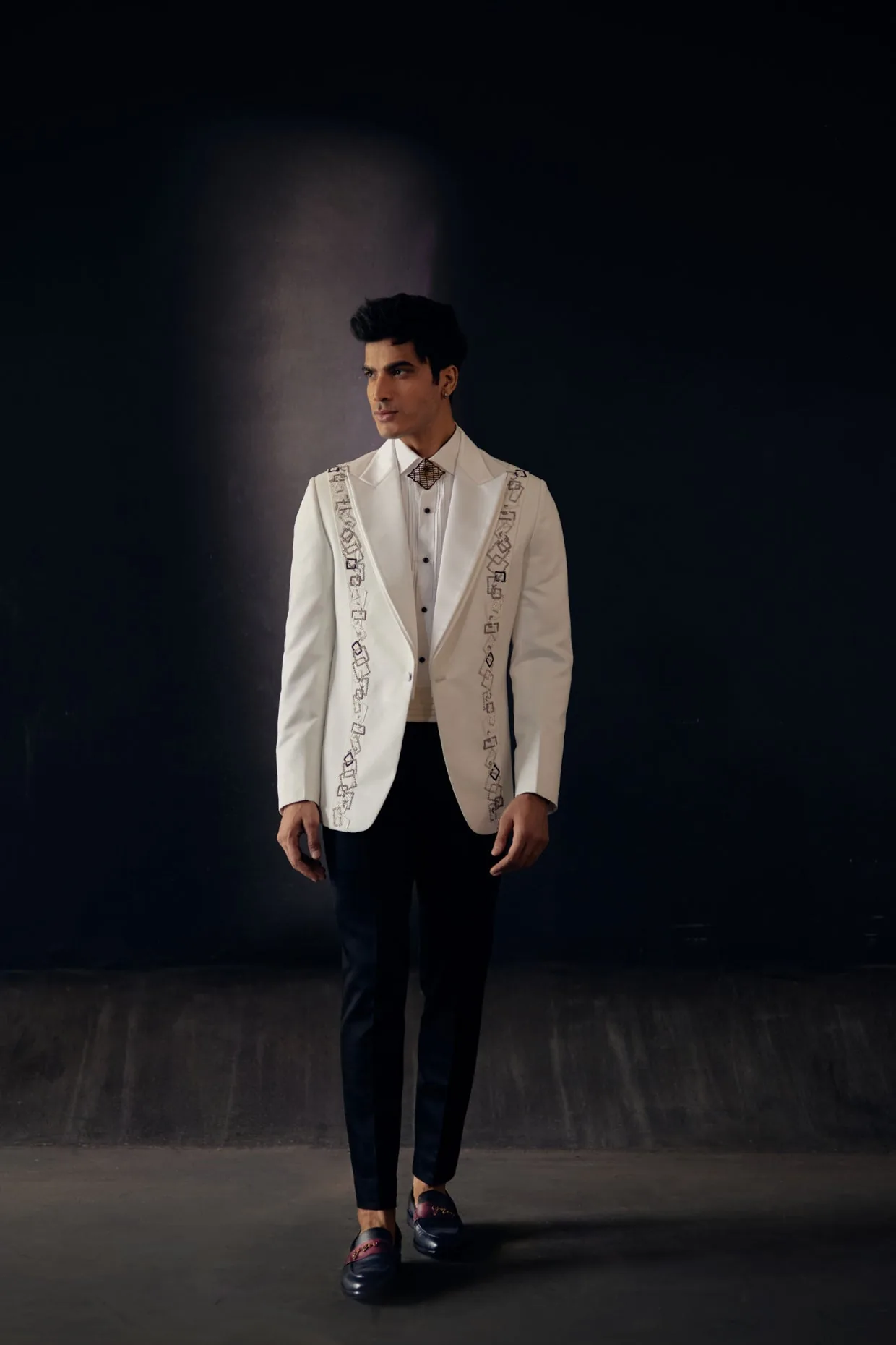 Brick by Brick — Ivory tuxedo